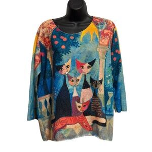 Via Vitale Polka Dot Sweater